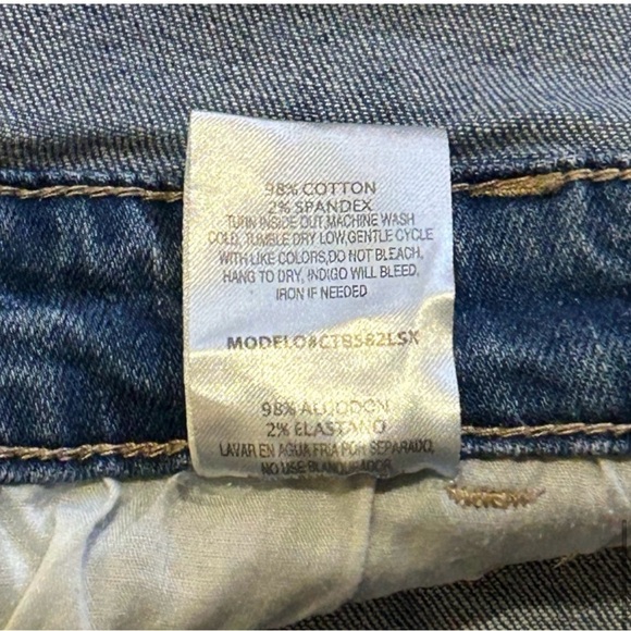 Black Label Silver Icing Girlfriend Shortfall Denim Cotton Overalls Shorts 1XL - Picture 10 of 12